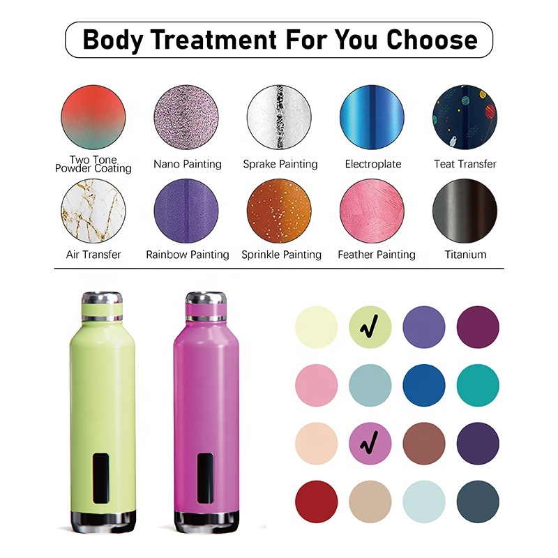 New Design 25 OZ Stainless Steel with Double Wall Thermal Insulation With Custom Logo Water Bottle