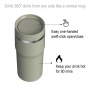 New Design 17 Oz Double Wall Vacuum Insulated Spill Proof  Travel Coffee Mug Stainless Steel Cup with 360°Drinking Lid