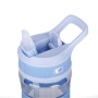 Eco Friendly  Bpa Free 12 oz Taritan Foldable Kids Water Bottle With silicone flip up straw lid