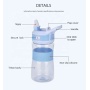 Eco Friendly  Bpa Free 12 oz Taritan Foldable Kids Water Bottle With silicone flip up straw lid