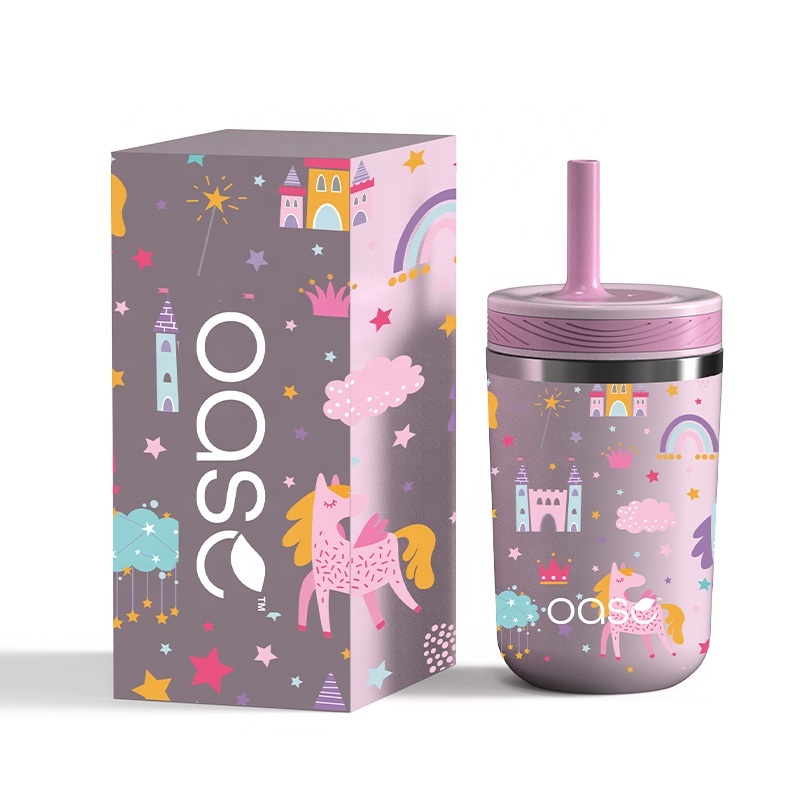 Wholesale Products OASE 12oz  Mug Double Wall Insulated Vacuum  Outdoor  Tumbler With Straw