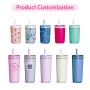 Wholesale Products OASE 12oz  Mug Double Wall Insulated Vacuum  Outdoor  Tumbler With Straw