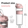 New Arrival 23 oz Leakproof BPA & Toxic Free Motivational Fitness Sports  Plastic Water Bottle with Dual-use Lid  For Outdoor