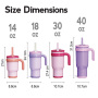Wholesale Product 18oz Coffee Mug Double Wall Insulated Stainless Steel Tumbler with Handle