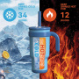 Wholesale Product 18oz Coffee Mug Double Wall Insulated Stainless Steel Tumbler with Handle