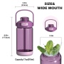 Hot Sales 17 oz Leak proof BPA Free  Portable  Gym Plastic Water Bottle  With Straw For Outdoor