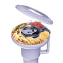 Hot Sales Reusable 3 compartment Snack Tray Platter silicone snack ring snack bowlsl for tumbler 40 oz Accsessores