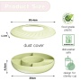 Hot Sales Reusable 3 compartment Snack Tray Platter silicone snack ring snack bowlsl for tumbler 40 oz Accsessores