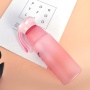 Plastic New Design Silicone Lifting Rope Tritan Frosted Bottle