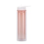 New Product Double Wall  Custom Logo  Cold Color Changing Cup Sports  Drinking Plastic Portable water bottle