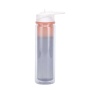 New Product Double Wall  Custom Logo  Cold Color Changing Cup Sports  Drinking Plastic Portable water bottle