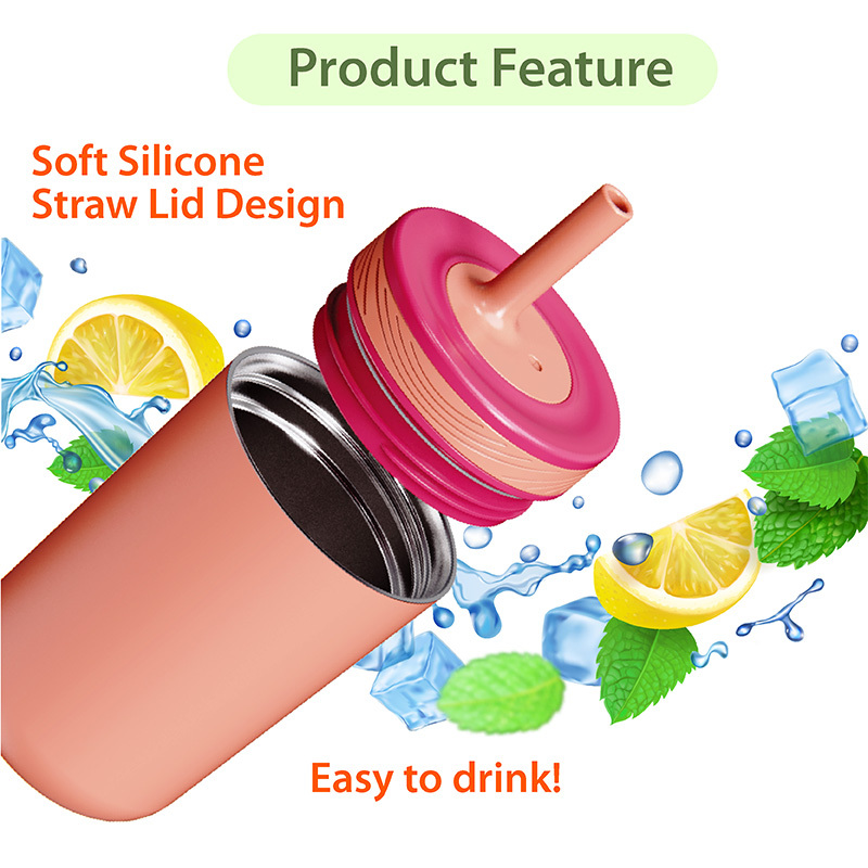 Wholesale Products OASE 20oz  Coffee Mug Double Wall Insulated Vacuum Tumbler With Straw
