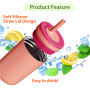 Wholesale Products OASE 20oz  Coffee Mug Double Wall Insulated Vacuum Tumbler With Straw