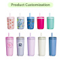 Wholesale Products OASE 20oz  Coffee Mug Double Wall Insulated Vacuum Tumbler With Straw