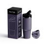 Stainless Steel Tumbler with Straw Vacuum Insulated Water Bottle for Home or Car Reusable Cup with Straw Leak Resistant Flip