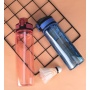New Design Bestseller  Bpa-free Portable Flip Top Sippy  Sport Water Bottle Plastic