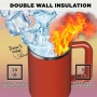 New Arrival 40oz Stainless Steel  Handgrip Double Wall Insulated Vacuum Water Bottle Car Tumbler With Straw