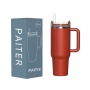 New Arrival 40oz Stainless Steel  Handgrip Double Wall Insulated Vacuum Water Bottle Car Tumbler With Straw