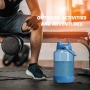 Wholesale BPA Free 64oz Water Jug Half Gallon Portable Plastic Water Bottle with 2-in-1 Lid