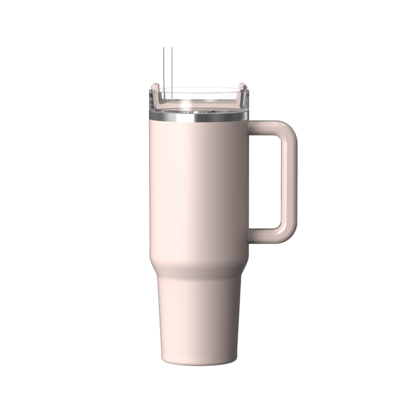Popular style 40 oz Double Wall Stainless Steel Vacuum Insulated Car Tumbler Large Travel Mug with Lid