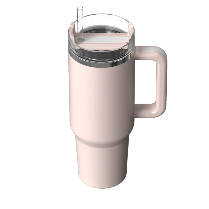 Popular style 40 oz Double Wall Stainless Steel Vacuum Insulated Car Tumbler Large Travel Mug with Lid