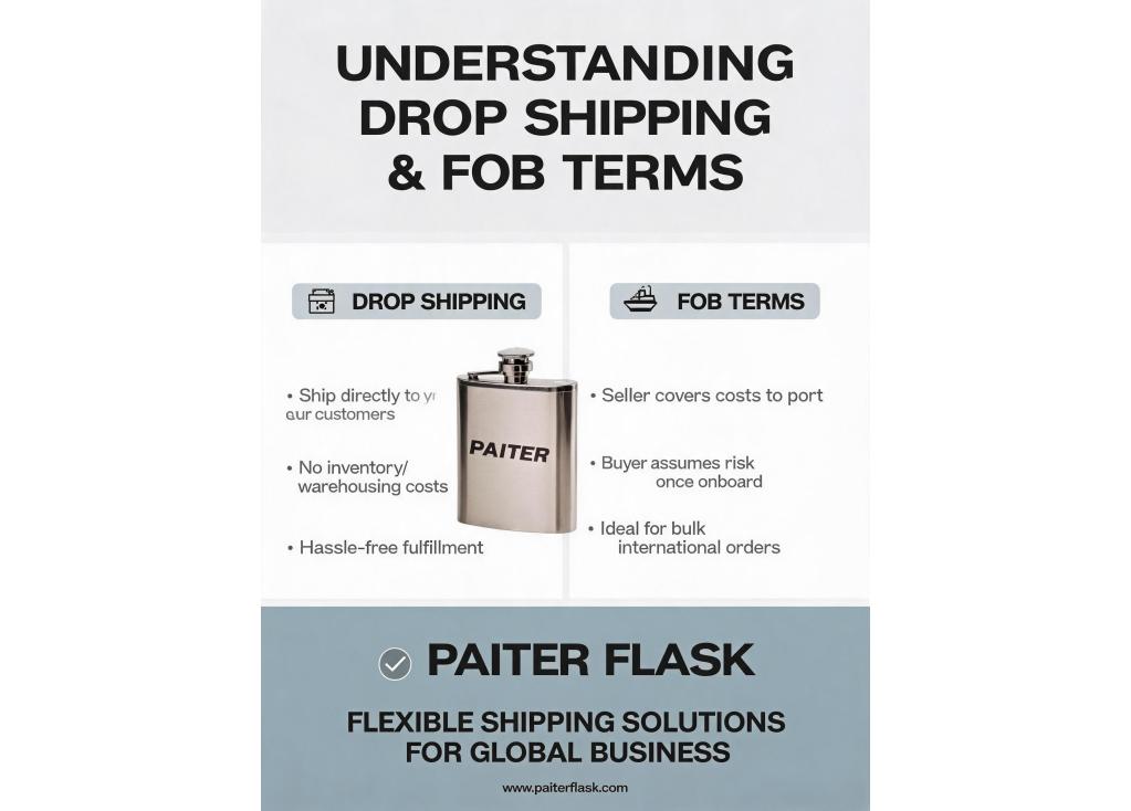 Do you offer drop shipping or FOB terms for international orders?