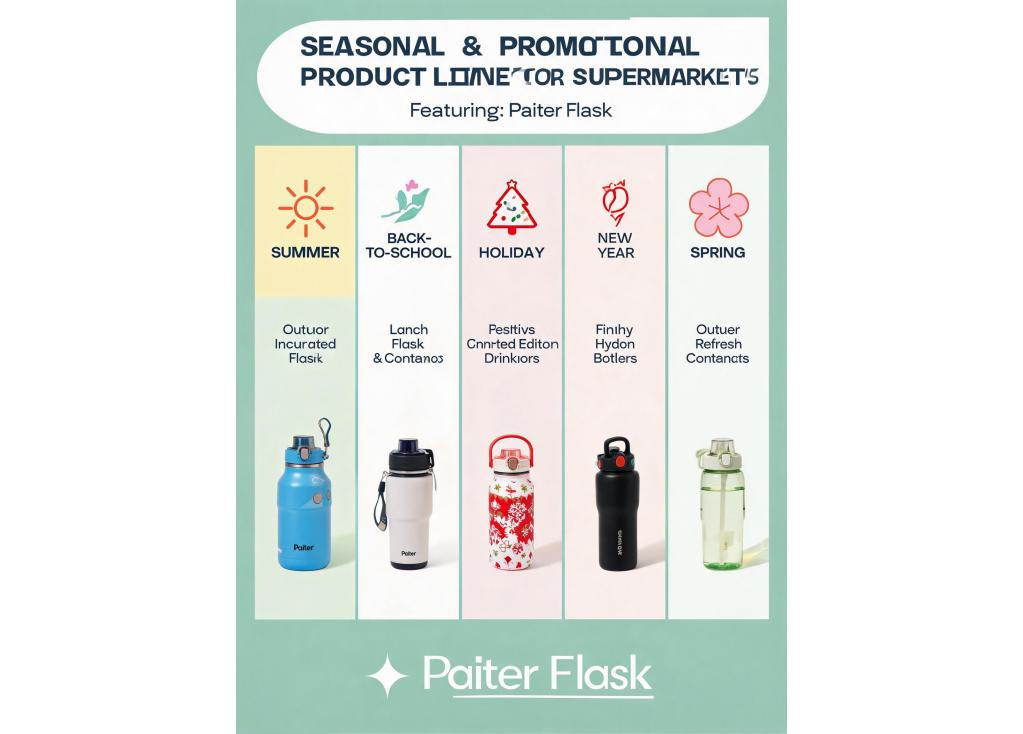 Can you provide seasonal or promotional product lines for supermarkets?