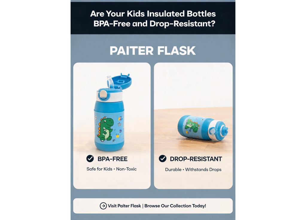 Are your kids insulated bottles BPA-free and drop-resistant?