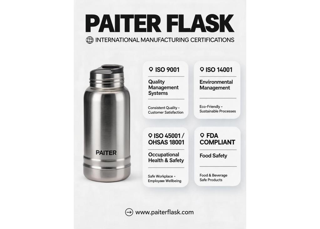 What international certifications do your manufacturing facilities hold?