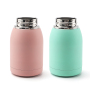 OLERD New Cute Kids Bottle Stainless Steel Double Wall Children Thermos Water Bottle Mushroom Lid Handle