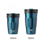 400ml 500ml Portable Stainless Steel Vacuum Insulated Handle Coffee Thermal Mugs With Custom Logo