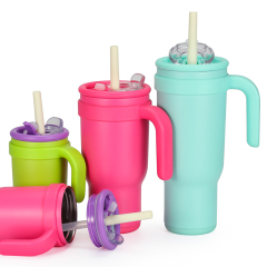 Wholesale Outdoor Camping Stainless Steel Tumbler Mug With Screw Open Lid