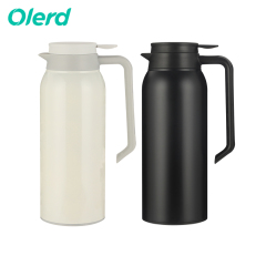 1500ML Good Quality Stocked Coffee Pot Stainless Steel Water Bottle Insulation Vacuum Flask Tea Pot with Handle
