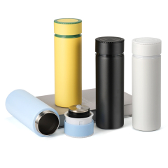 Wholesale Travel Leakproof Stainless Steel Thermos Bottle With Silicone Coaster