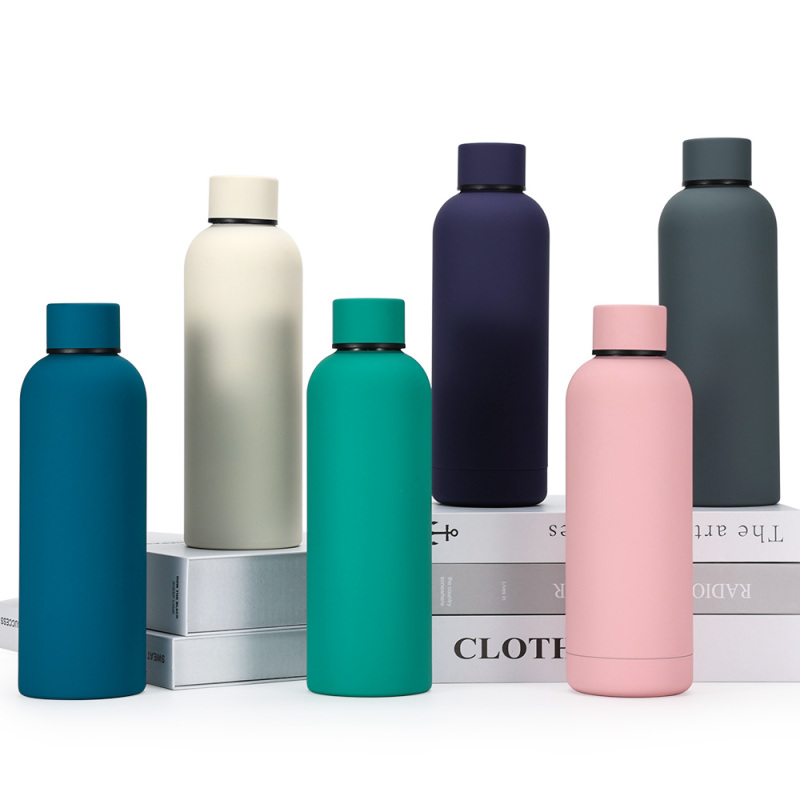 Double Wall Stainless Steel Drinkware 350ml 500ml 750ml 1000ml Eco Friendly Vacuum Flask Gym Sports Insulated Water Bottle