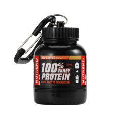 Portable Fitness Water Bottles 100ml 200ml Plastic Cups Mini Whey Protein Powder Container with Keychain