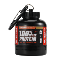 Portable Fitness Water Bottles 100ml 200ml Plastic Cups Mini Whey Protein Powder Container with Keychain