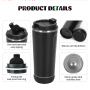 Hot Selling Speaker Tumbler Travel Portable Stainless Steel Water Bottle With Wireless Speakers