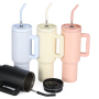 Wholesale Travel Double Wall Stainless Steel Tumbler Cup With Handle