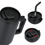 Wholesale Travel Double Wall Stainless Steel Tumbler Cup With Handle