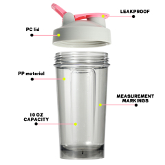 Unisex 500ml Workout Blender Shaker Bottles Custom Logo Gym Protein Shakers Travel Direct Drinking