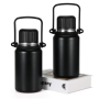 Wide Mouth Vacuum Flask Gym Water Bottle Insulated Bottle Custom logo with New Wide Handle Straw Lid