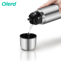 Wholesale Classical Bullet Stainless Steel Water Bottle Double Wall SS304 Vacuum Flask Insulated Thermos