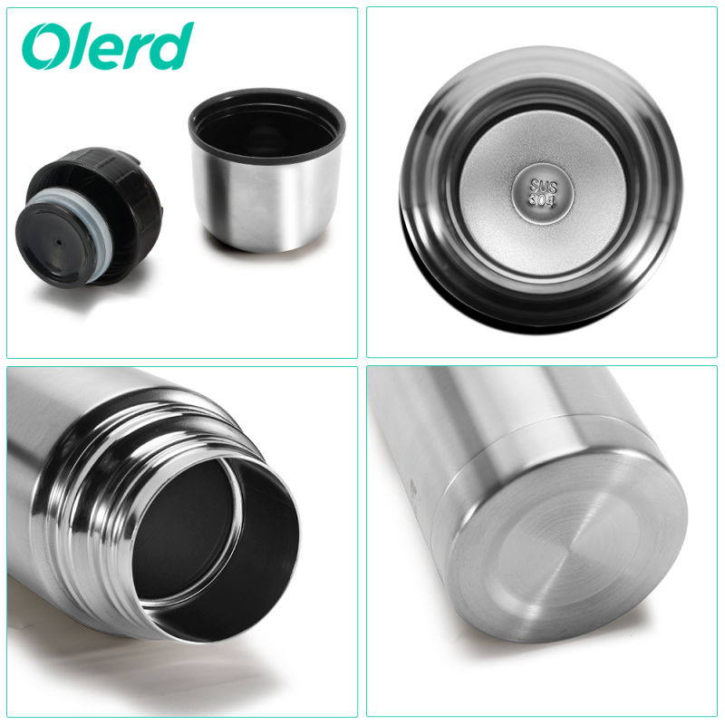 Wholesale Classical Bullet Stainless Steel Water Bottle Double Wall SS304 Vacuum Flask Insulated Thermos