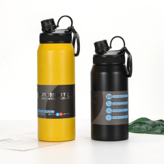 Wholesale Portable Leakproof Long-lasting Insulation Stainless Steel Thermos Vacuum Flask With Handle