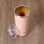 USB 400ML Rechargeable Portable Stainless Steel Stirring Mug Auto Mixing Coffee Cup With Stir Bar for Coffee Milk Tea