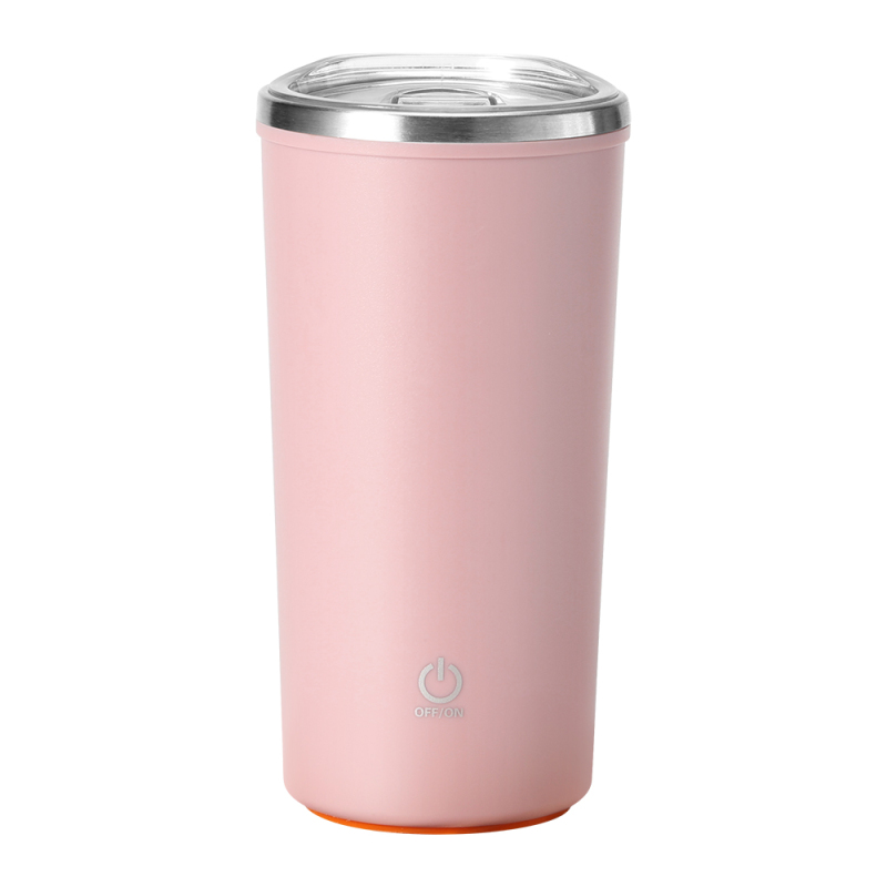 USB 400ML Rechargeable Portable Stainless Steel Stirring Mug Auto Mixing Coffee Cup With Stir Bar for Coffee Milk Tea