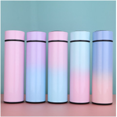 Travel Tumbler Smart LED Temperature Display Metal Insulation Water Bottles Thermos Stainless Steel Intelligent Vacuum Flask