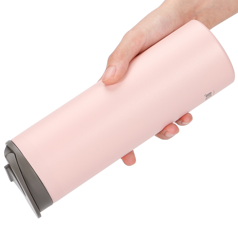 Wholesale Travel Double Wall Stainless Steel Straight Coffee Mug 500ml