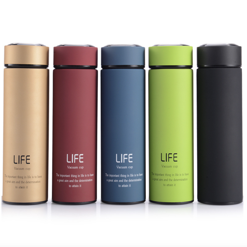 Wholesale 500ml Custom logo Double Wall Stainless Steel Coffee Water Bottle Vacuum Flasks & Thermoses